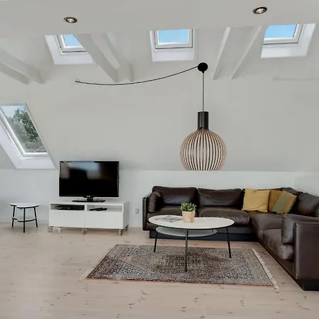 Tatil Evi Lovely In With Kitchen Åbybro