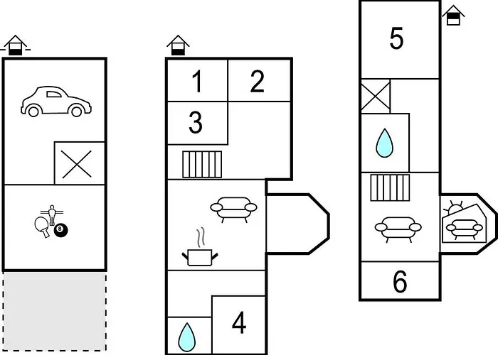 Feriehus Lovely In With Kitchen Åbybro